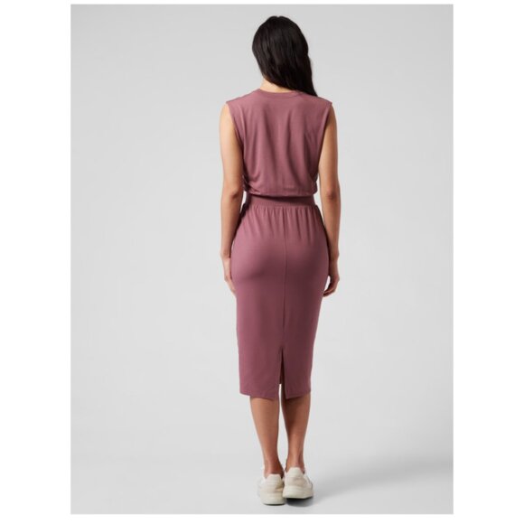 Athleta | Santorini Cinch Dress In Tawney Rose - Picture 3 of 10